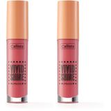 Callista Vivid Shine Lipgloss Nemlendiricili Dudak Parlatıcısı 103 Sugarland Berry, Pembe 2li paket