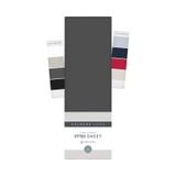 Calmera Home Tek Kişilik %100 Pamuk Penye Lastikli Çarşaf - 100 X 200 Cm Antrasit