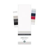 Calmera Home Tek Kişilik %100 Pamuk Penye Lastikli Çarşaf - 100 X 200 Cm Beyaz