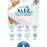 Calmera | Pamuk Su / Sıvı Geçirmez Alez | Havlu Yatak Koruyucu - Full Kenar Lastikli Fitted | Bebek / Tek Çift Kişilik / Battal