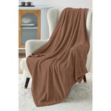 Calmera Wellsoft Tv Battaniyesi | Ultra Yumuşak & Hafif | Peluş - Polar | 130 × 170 cm - Mocha - Kahverengi - 130 x 170 cm