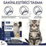 Calming Collars Cat Sakinleştirici Kedi Boyun Tasması 4'Lü Paket