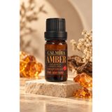 CALMİRA Amber Esansiyel Koku Yağı 10 ml | Oda - Ortam - Difüzör - Mumdanlık - Oto - Esans Kokusu