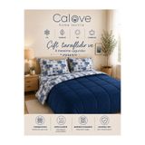 calove Çift Taraflı Premium Wellsoft Battal Boy Yorgan Seti – Ekstra Yumuşak 215x235 cm + Yastık Kılıfları