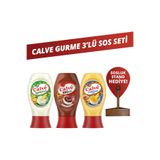 Calve 245 gr Ranch Sos + 290 gr Barbekü Sos + 240 gr Cheddar Sos