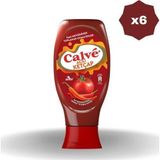 Calve Acılı Ketçap 400 Gr - (6 Adet)