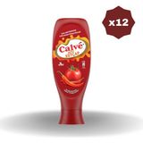 Calve Acılı Ketçap 600 Gr - (12 Adet)