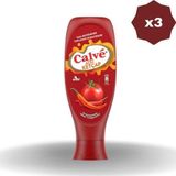 Calve Acılı Ketçap 600 Gr - (3 Adet)