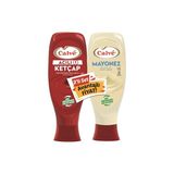 Calve Acılı Ketçap Ve Mayonez 1,15 Kg Büyük Boy Pratik Sos 2'Li Ekonomik Paket