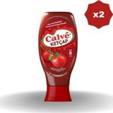 Calve Acısız Ketçap 400 Gr - (2 Adet)