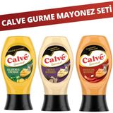 Calve Gurme Mayonezler Sriracha 240g X1 Trüflü Mayonez 235g X1 Cheddar Jalapeno 240g X1 - 240 gr