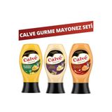 Calve Gurme Mayonezler Sriracha 240G X1 Trüflü Mayonez 235G X1 Cheddar Jalapeno 240G X1