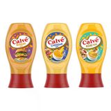 Calve Gurme Sos Seti 3 lü / Burger - Cheddar - Köri