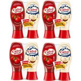 Calve Ketçap 430 gr & Mayonez 380 gr Set x 4 Adet - 1 Paket