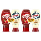 Calve Ketçap 430g + Mayonez Tam Kıvamında Efsane Lezeet 380g 2li Set x2 Adet