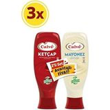 Calve Ketçap 600 gr + Yağı Azaltılmış Mayonez 540 gr Set 3'lü - 3,4 kg