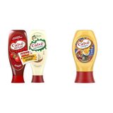 Calve Ketçap 610 g + Mayonez 540 g 2'li Set ve Calve Soslar Cheddar Sos 240 g