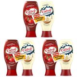 Calve Ketçap Mayonez Orta Set 810 g (3 paketi)