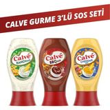 Calve Ranch Sos 245GR & Barbekü Sos 290GR & Cheddar Sos 240 gr - 230 g