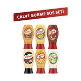 Calve Ranch Sos + Burger Sos + Trüflü Mayonez + Cheddar Sos + Ballı Hardal + Bbq Sos