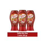 Calve Sos Acı 265 Gr X3 Adet