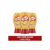 Calve Sos Ballı Hardal 260 Gr X3 Adet