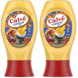 Calve Soslar Cheddar Sos 240 g 2li paket