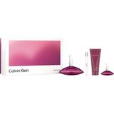 Calvin Euphoria Kadın Parfüm Seti, Edp, 100ML + 10ML + 15ML + 100ML Vücut Losyonu - Option-1