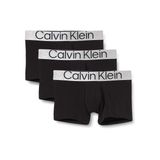 Calvin Klein 000NB1770A Siyah S 3'lü Erkek Boxer