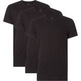 Calvin Klein 000NB4011E Siyah 3'lü Erkek Kısa Kol Yuvarlak Yaka T-Shirt