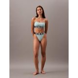 Calvin Klein 000QF7631E-4A3 Unlined Bralette Mavi Kadın Spor Sütyeni