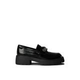 Calvin Klein %100 Keçi Derisi Siyah Kadın Loafer YW0YW02044BEH