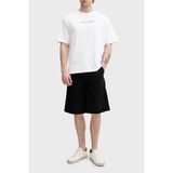 Calvin Klein % 100 Pamuk Logolu Grafik Baskılı Bisiklet Yaka T Shirt LV04RG816GYAF Erkek T Shirt LV04RG816G Yaf - Beyaz