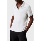Calvin Klein % 100 Pamuk Regular Fit Yarım Fermuarlı Polo Yaka T Shirt K10K112754PFH Erkek Polo Yaka T Shirt K10K112754 Pfh - Gri