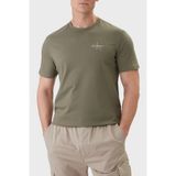 Calvin Klein % 100 Pamuklu Logolu Regular Fit Bisiklet Yaka T Shirt LV04RF278GLDY Erkek T SHİRT LV04