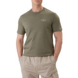 Calvin Klein% 100 Pamuklu Logolu Regular Fit Bisiklet Yaka T Shirt LV04RF278GLDY Erkek T SHİRT LV04RF278G LDY