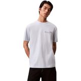 Calvin Klein 20S March Graphic Seasonal Fashi Bisiklet Yaka T-Shirt Mavi, 2XL, LV04RF822G, BLUE, Erkek