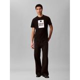 Calvin Klein 30s eu wholesale jeans graphics Erkek T-Shirts black L