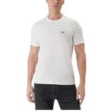 Calvin Klein 30s eu wholesale jeans graphics Erkek T-Shirts bright white M