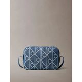 Calvin Klein Amblemli Tamamı Baskılı Denim Kamera Kadın Mavi Çapraz Çanta Lv04f3430g-Ybn