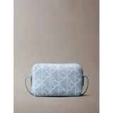 Calvin Klein Amblemli Tamamı Baskılı Denim Kamera Kadın Mavi Çapraz Çanta Lv04f3430g-Ybz