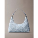 Calvin Klein Amblemli Tamamı Baskılı Denim Omuz Kadın Mavi Omuz Çantası LV04F3431G-YBZ