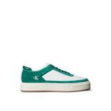 Calvin Klein Basket Cupsole Laceup Sneaker, 42, YM0YM01354, Beyaz, Erkek