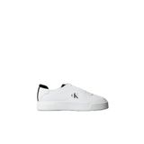 Calvin Klein Basket Cupsole Laceup Sneaker, 44, YM0YM01354, Beyaz, Erkek