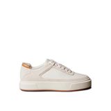 Calvin Klein Basket Lace Up Pro Lth Mix Mg Sneaker, 40, YW0YW01987, Bej, Kadın