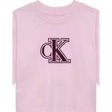 Calvin Klein Baskılı Açık Pembe Kız Çocuk T-Shirt IG0IG03062TN9 - 12 Yaş