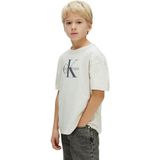 Calvin Klein Baskılı Erkek Çocuk T-Shirt, 16 YAŞ, 5003345618, Ekru, Erkek Çocuk