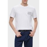 Calvin Klein Baskılı Pamuklu Regular Fit Bisiklet Yaka T Shirt J30J327478YAF Erkek T Shirt J30J327478 Yaf - Beyaz - XL