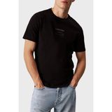 Calvin Klein Baskılı Pamuklu Regular Fit Bisiklet Yaka T Shirt K10K114172BEH Erkek T Shirt K10K114172 Beh - Siyah