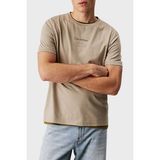 Calvin Klein Baskılı Pamuklu Regular Fit Bisiklet Yaka T Shirt K10K114172PAH Erkek T Shirt K10K114172 Pah - Bej